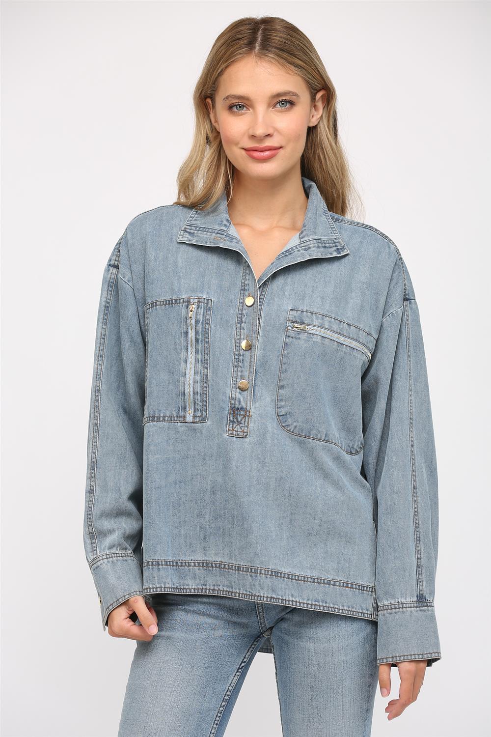 Camisa Denim