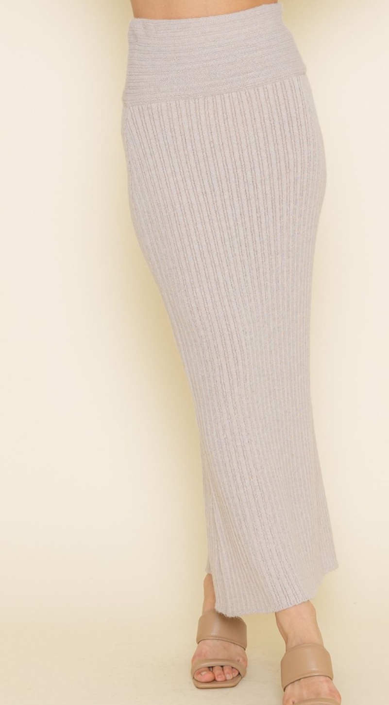 Skirt Knit Midi