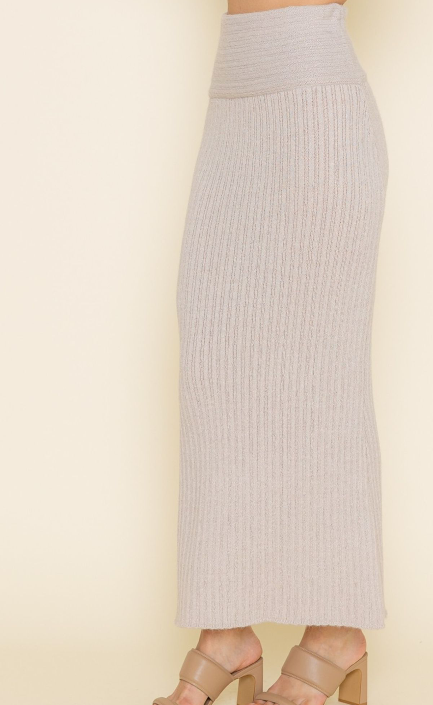 Skirt Knit Midi