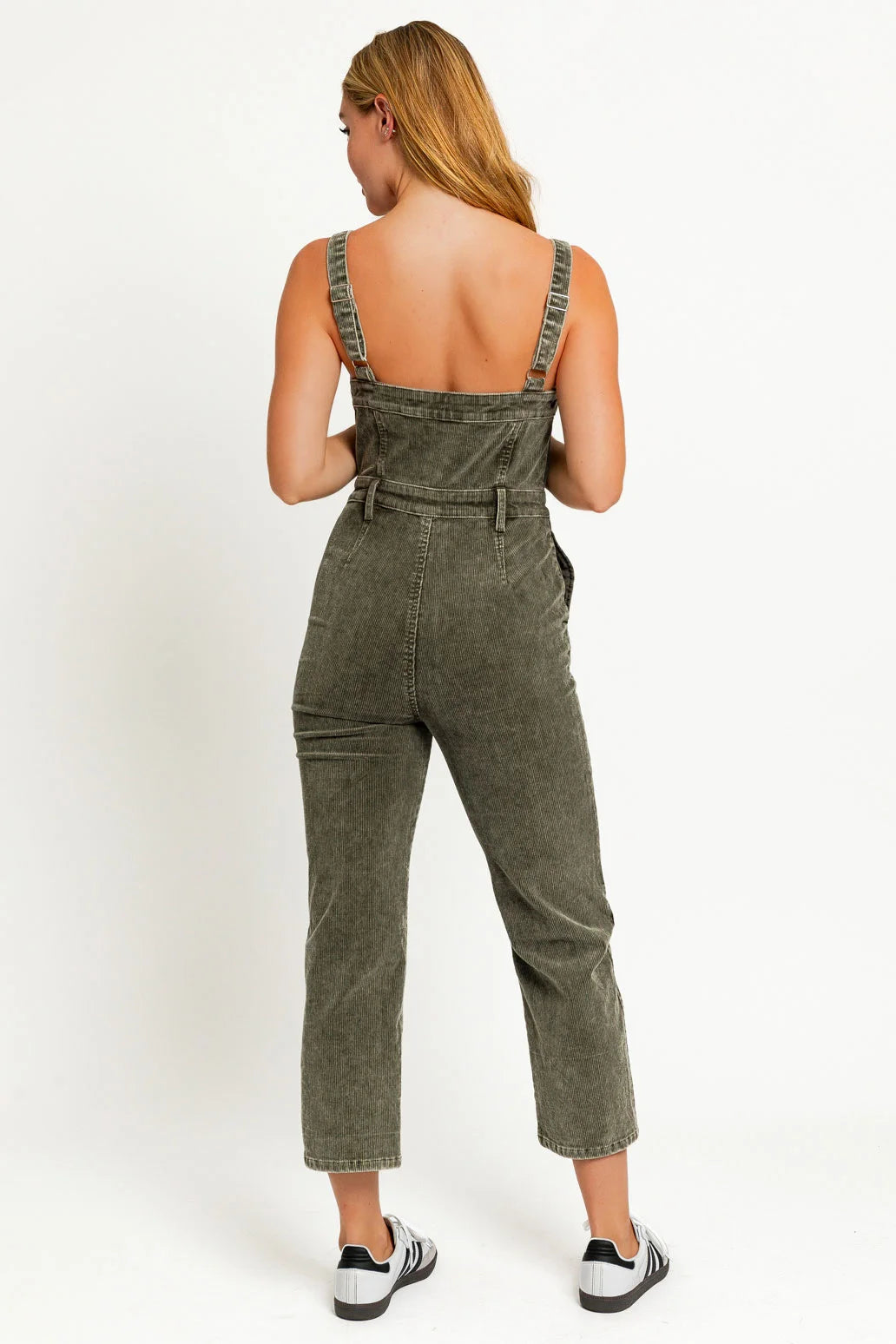 Jumpsuit Corduroy Olive