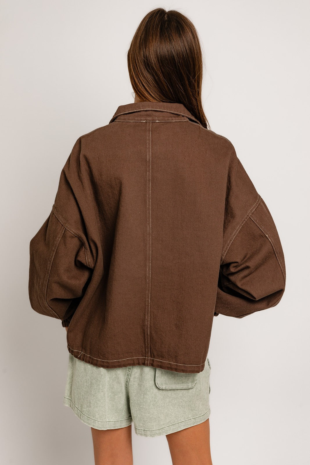 Pullover Oversized Brown