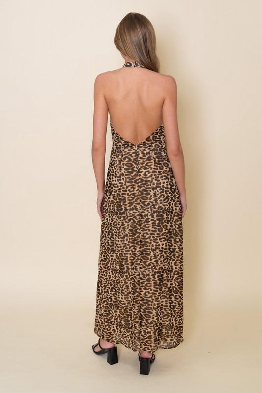 Vestido Leopard Print