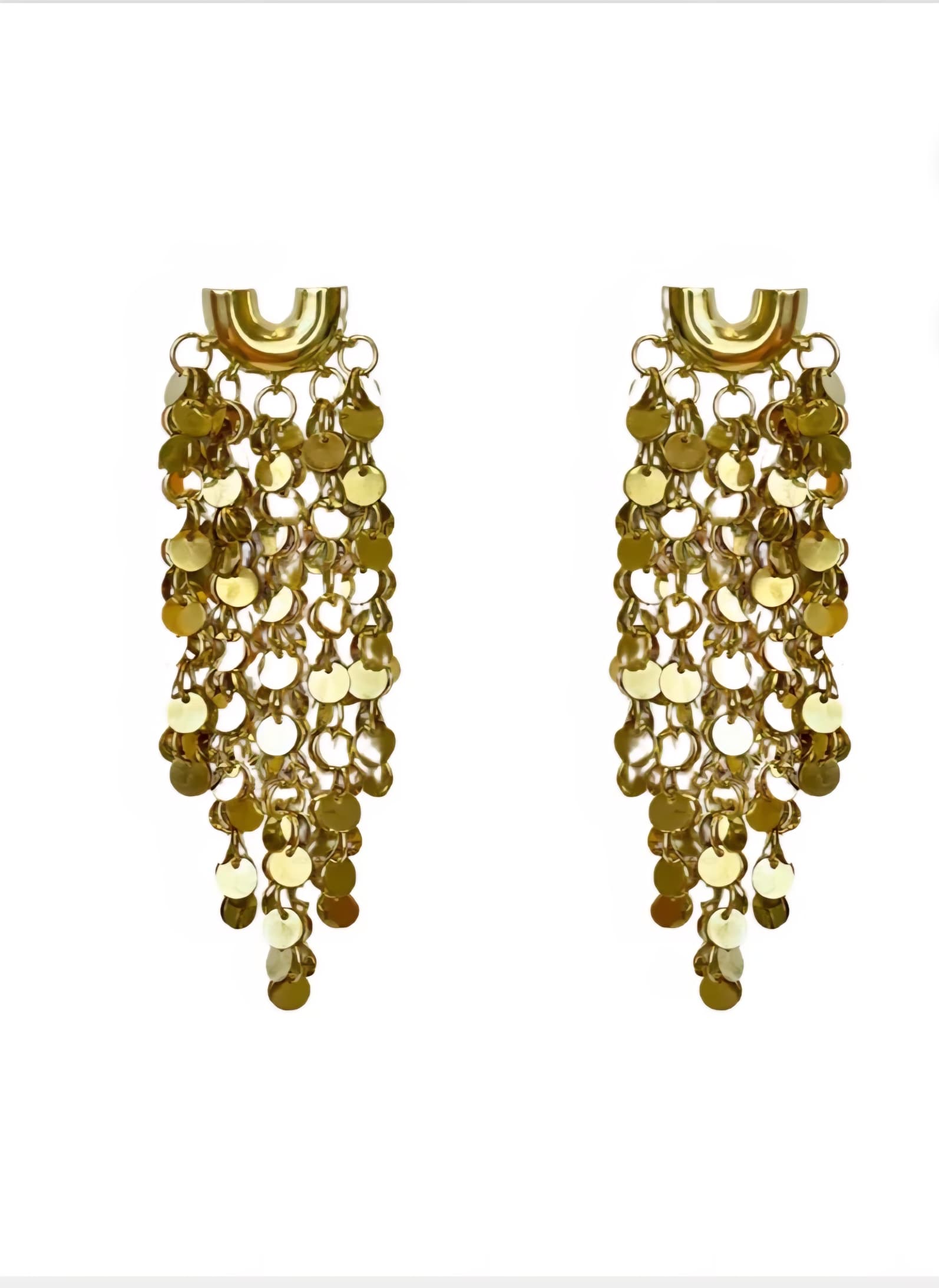 Ramina Cascade Earrings Gold